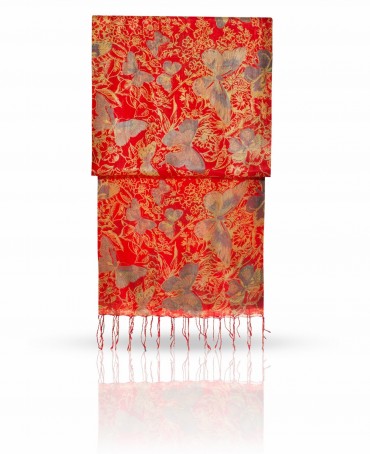 Палантин Женский S-BUTTER.GRAFITI/RED